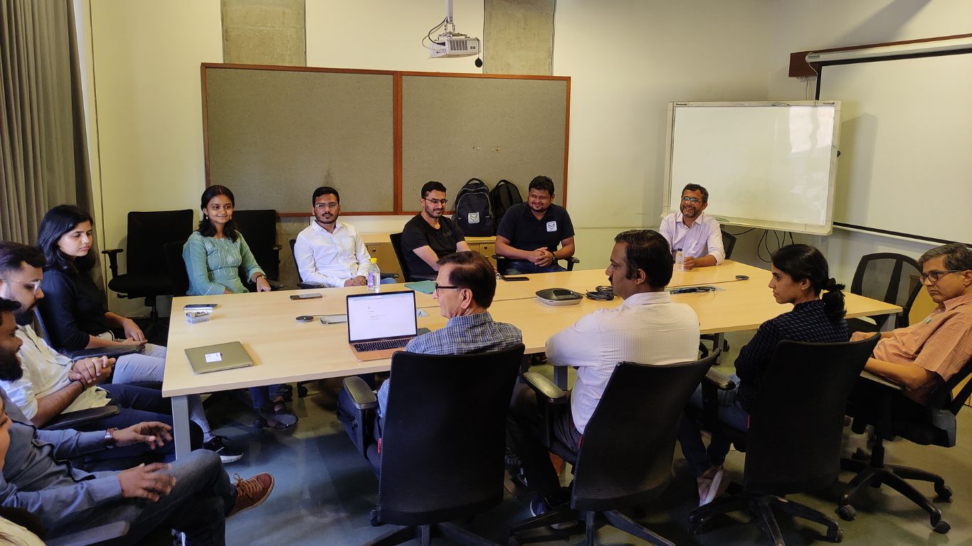 Collaborating with startups at COEP's BHAU Institute to foster innovation and growth.