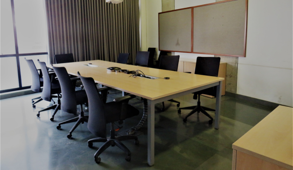 The Meeting Room at COEP's Bhau Institute, designed for discussions, brainstorming sessions, and strategic meetings.